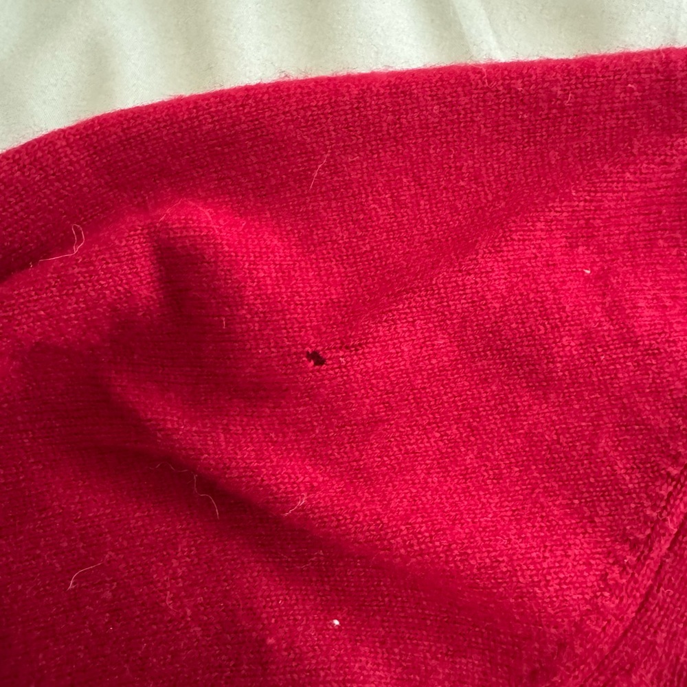 Geneva - Red Turtleneck Sweater - Picture 2 of 6